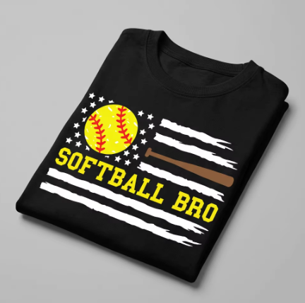 Softball Bro- Flag Design